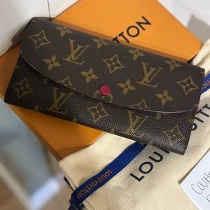 Authentic LV Emilie wallet